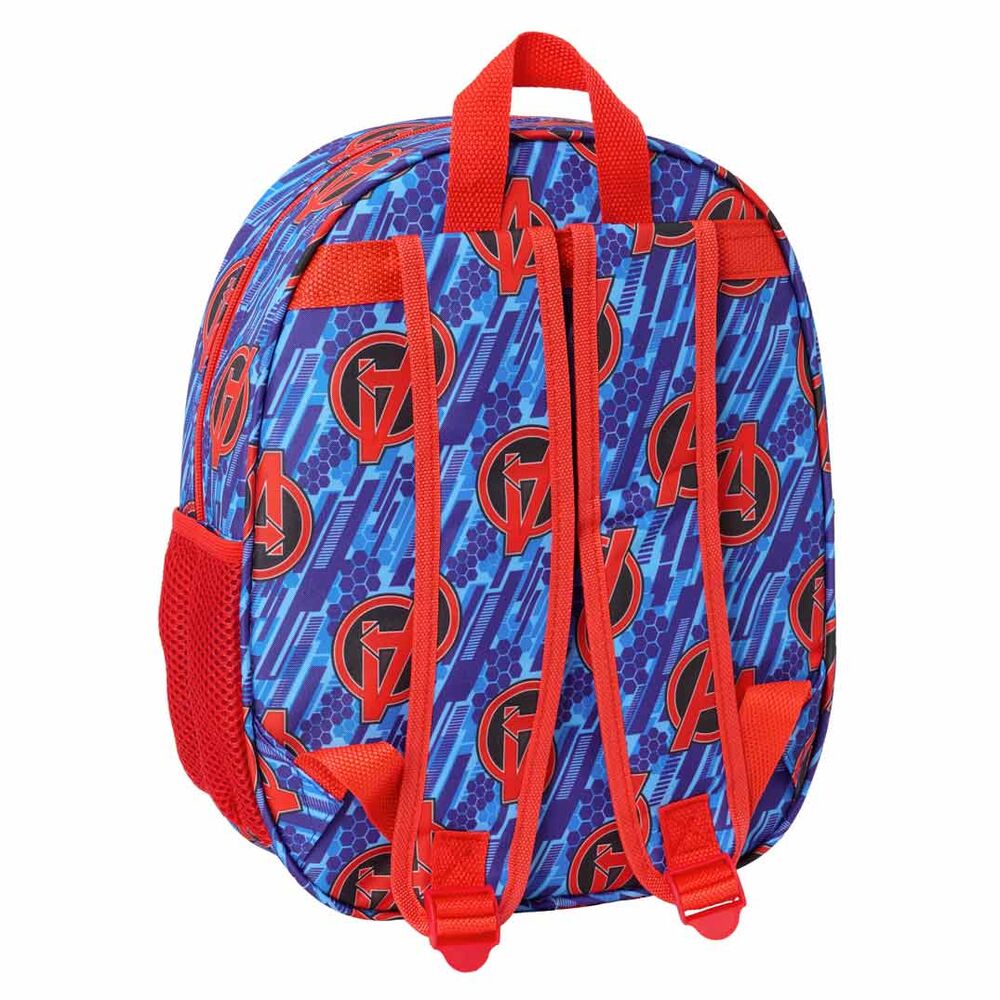 Mochila 3D Los Vengadores Avengers Marvel 33cm SAFTA