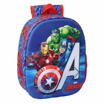 Mochila 3D Los Vengadores Avengers Marvel 33cm SAFTA
