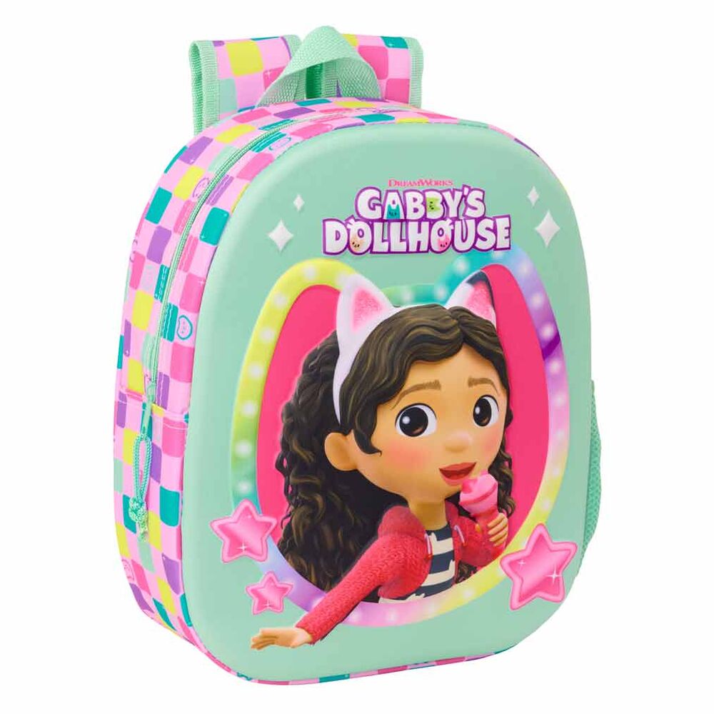 Mochila 3D La Casa de Muñecas de Gabby 33cm SAFTA