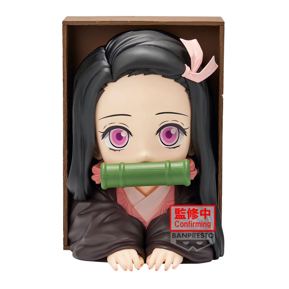 Figura Nezuko Kamado Hyokofig Demon Slayer Kimetsu no Yaiba 16cm BANPRESTO