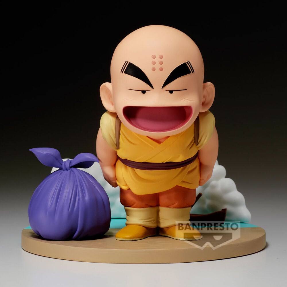Figura Krillin History Box Dragon Ball 10cm BANPRESTO