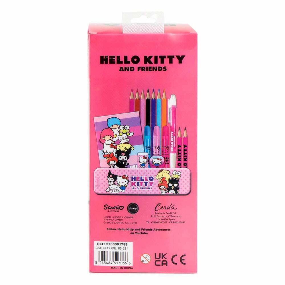 Set papeleria Hello Kitty CERDÁ