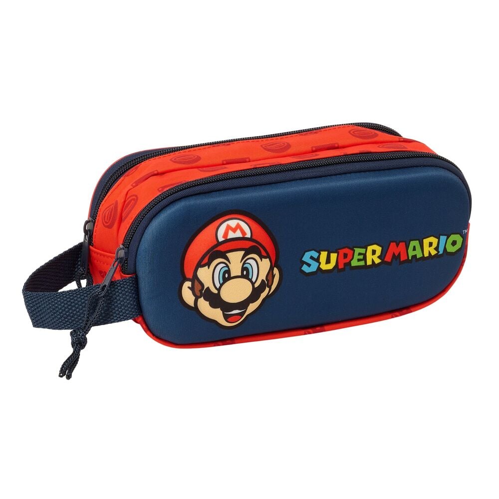 Portatodo 3D Super Mario Bros doble SAFTA