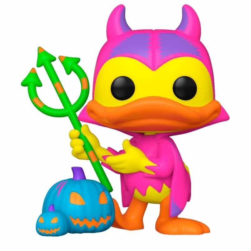 Figura POP Disney Mickey and Friends Devil Donald with Pumpkin Chase Exclusive FUNKO