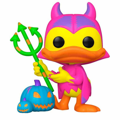 Figura POP Disney Mickey and Friends Devil Donald with Pumpkin Chase Exclusive FUNKO
