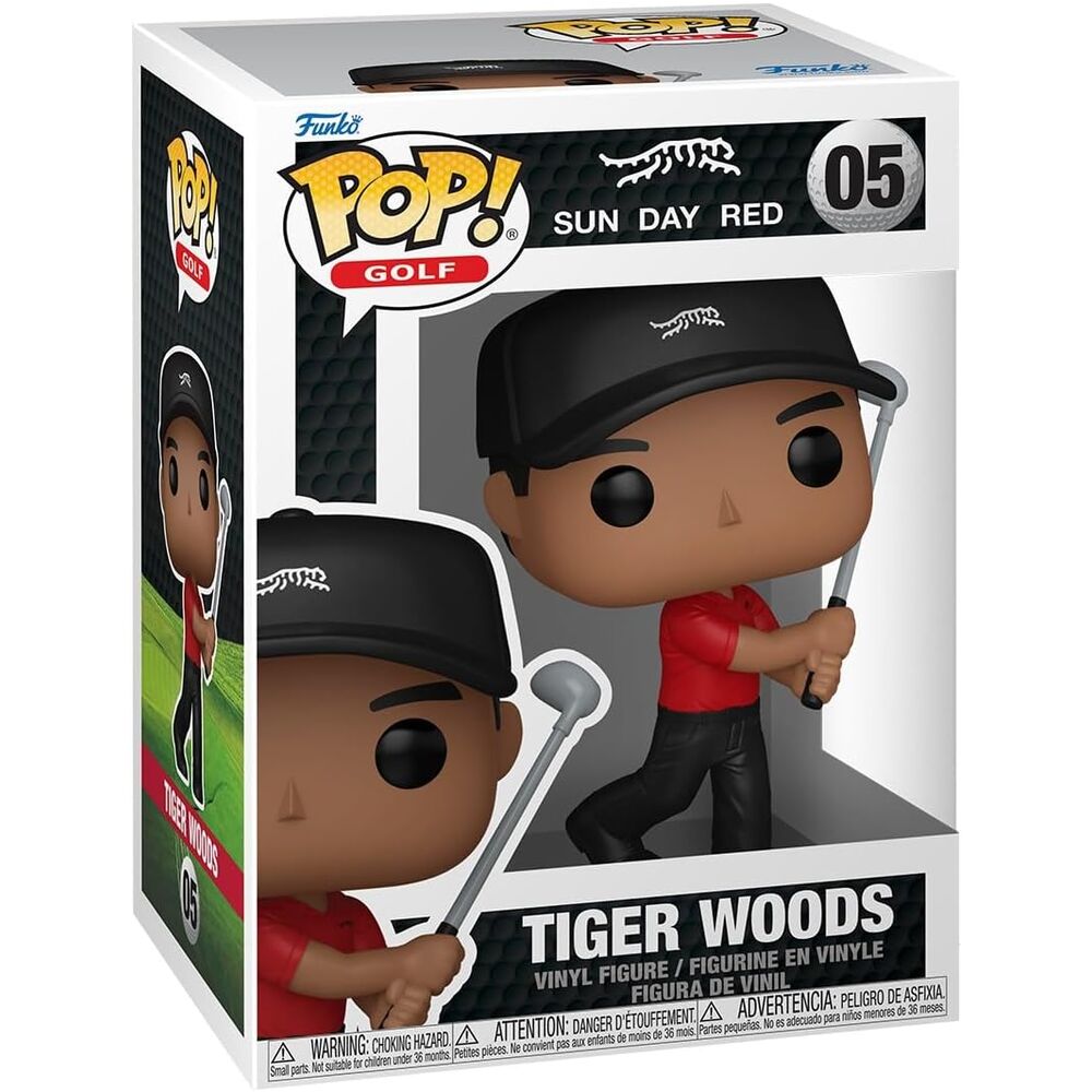 Figura POP Golf Sun Day Red Tiger Woods FUNKO