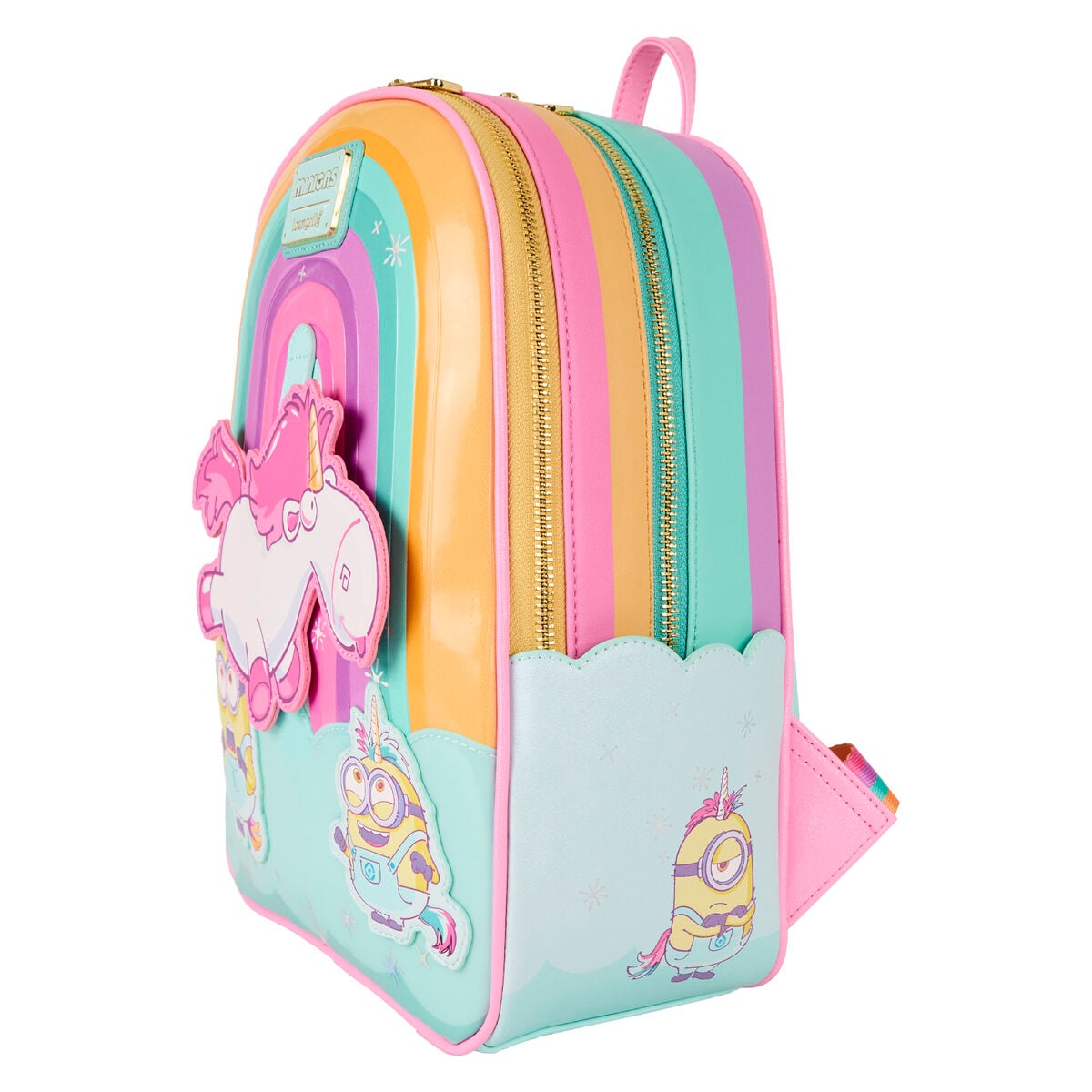 Mochila Fluffy Unicorn Minions Loungefly 30cm LOUNGEFLY