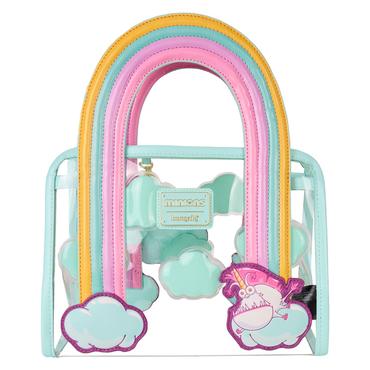 Bolso bandolera Fluffy Unicorn Minions Loungefly LOUNGEFLY