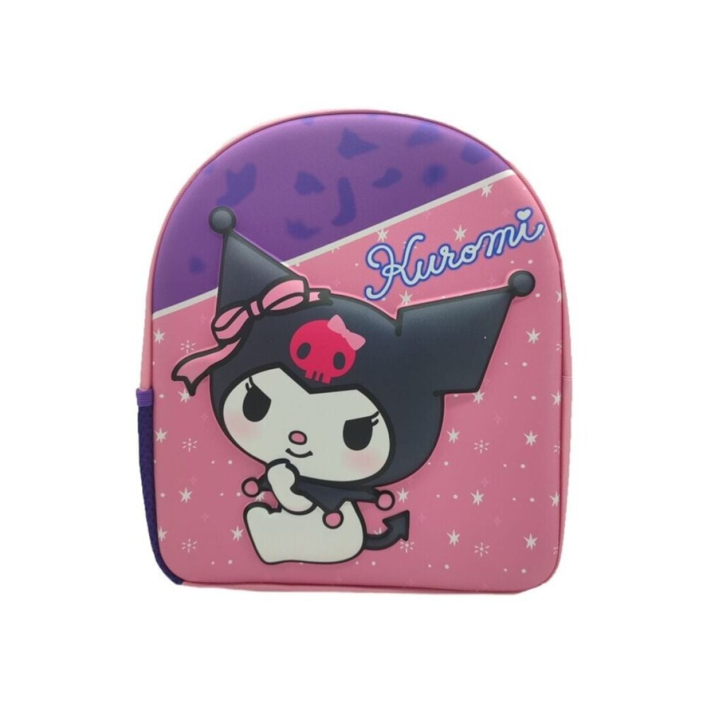 Mochila 3D Kuromi Hello Kitty 30cm SANRIO
