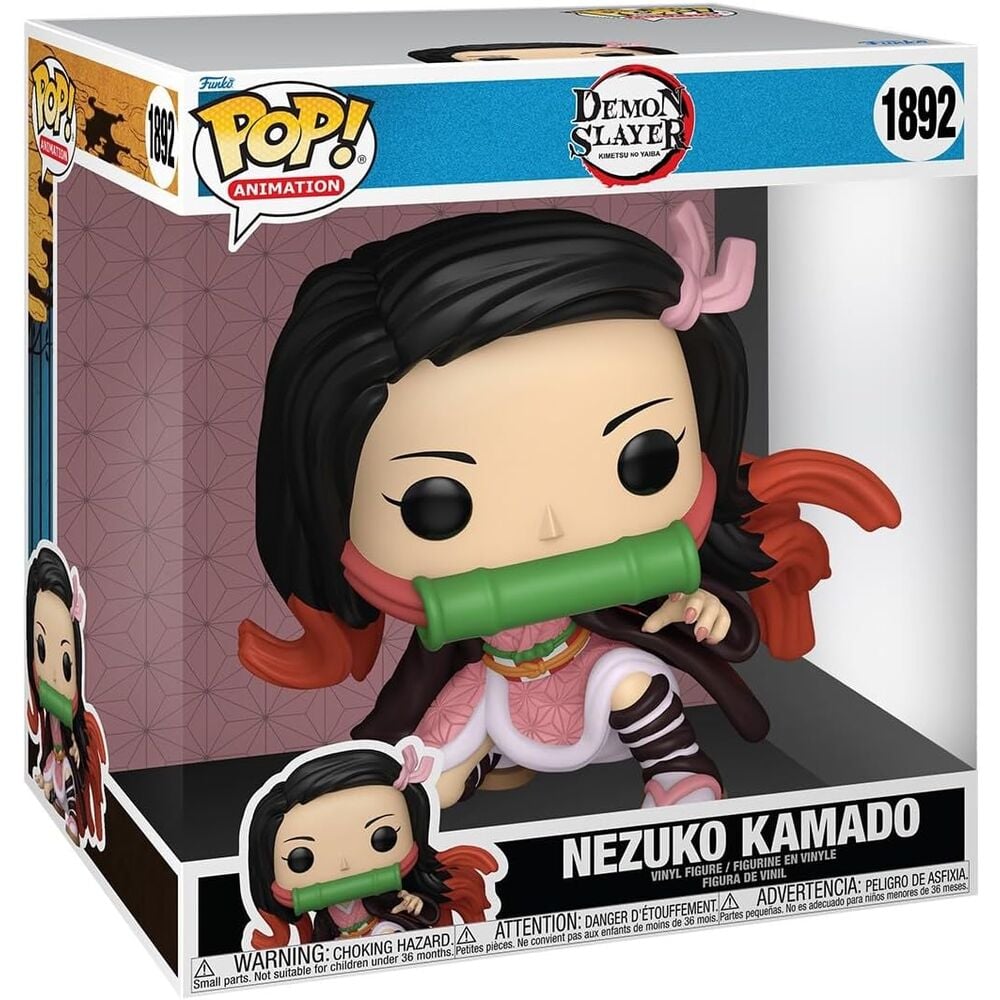 Figura POP Jumbo Demon Slayer Kimetsu no Yaiba Nezuko Kamado 25cm FUNKO