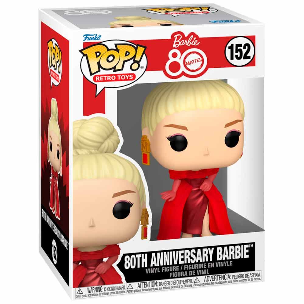 Figura POP Barbie 80th Anniversary Barbie FUNKO