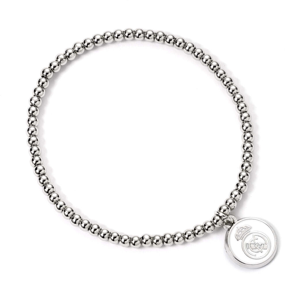 Pulsera Real Madrid plateada THE CARAT SHOP