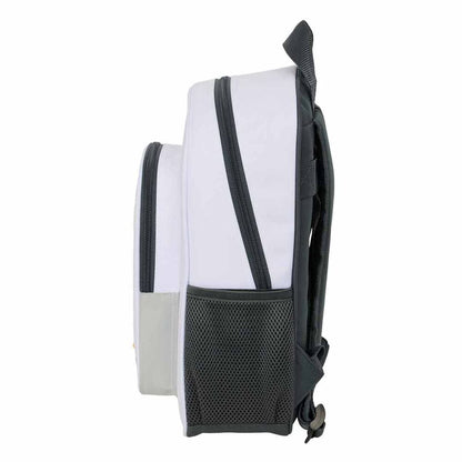 Mochila Real Madrid 25/26 34cm adaptable SAFTA