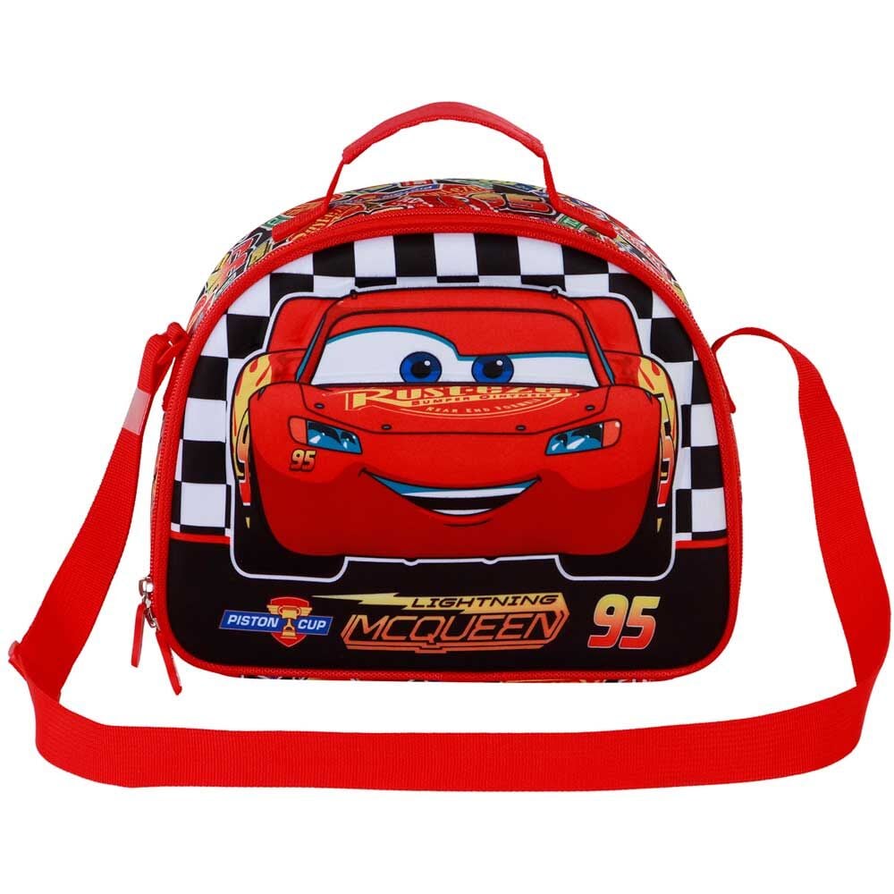 Bolsa portameriendas 3D Racer Cars 3 Disney Pixar 31cm KARACTERMANIA