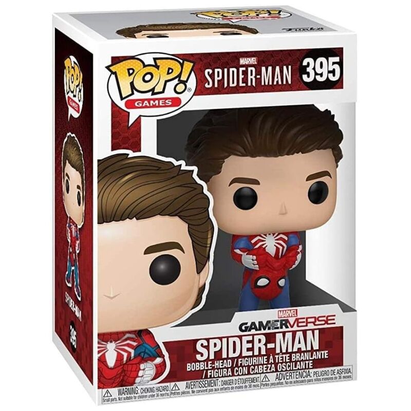 Figura POP Marvel Spiderman unmasked Spider-Man FUNKO