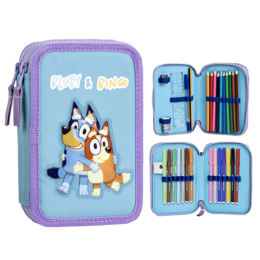 Plumier Bluey doble CERDÁ