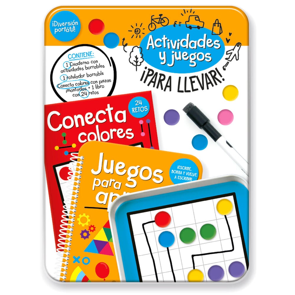 Kit Actividades Portatil Conecta Colores español PLAYTIME