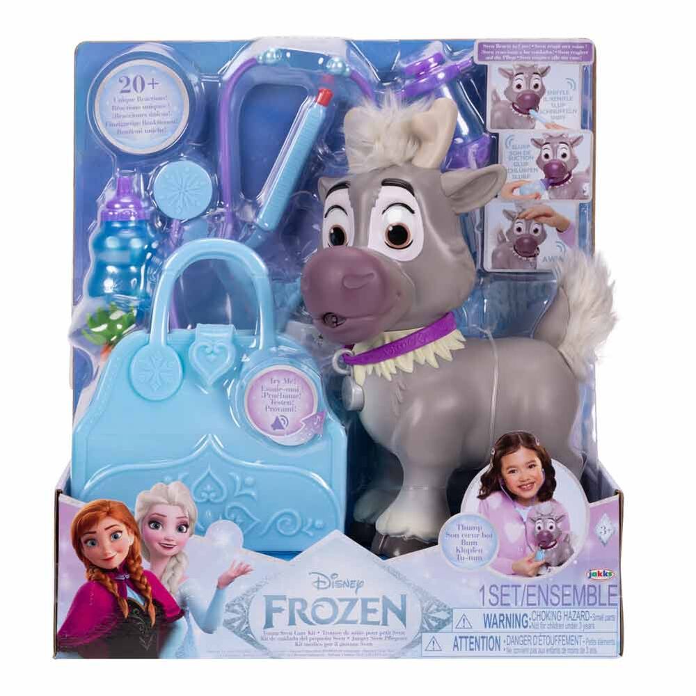 Kit de Cuidados Sven interactivo Frozen Disney JAKKS PACIFIC