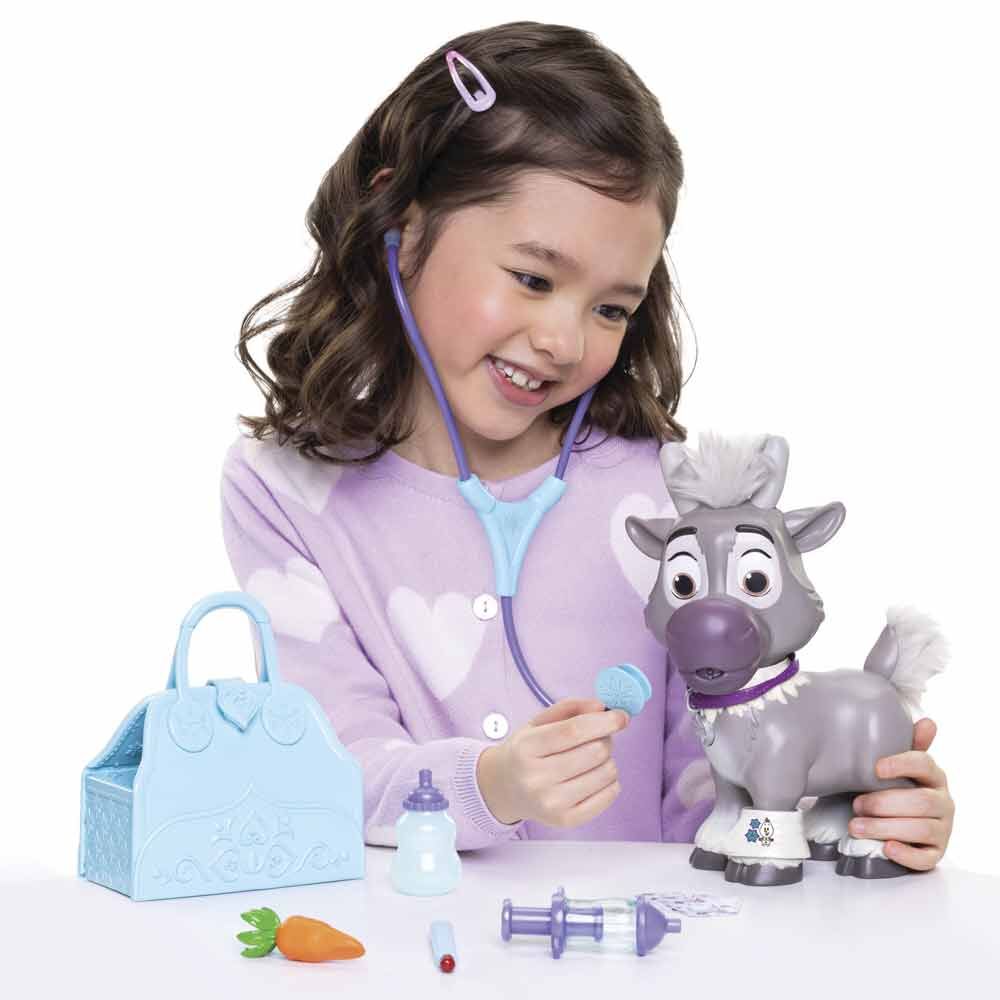 Kit de Cuidados Sven interactivo Frozen Disney JAKKS PACIFIC