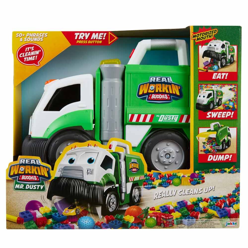 Camion basura Mr Dusty luces y sonido JAKKS PACIFIC
