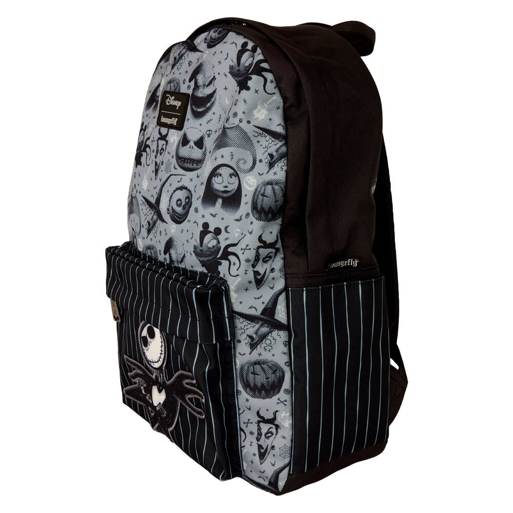 Mochila nylon Pesadilla Antes de Navidad Disney Loungefly 43cm LOUNGEFLY