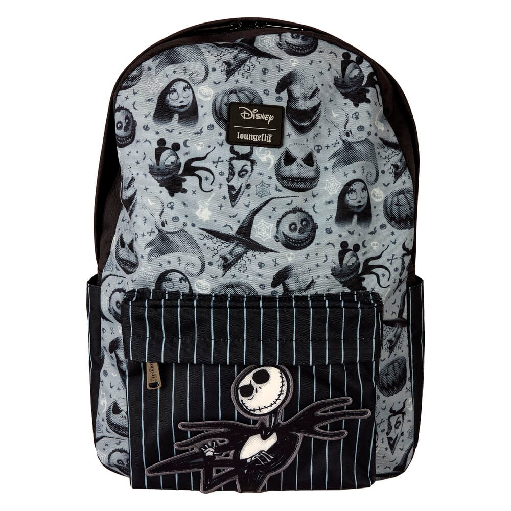 Mochila nylon Pesadilla Antes de Navidad Disney Loungefly 43cm LOUNGEFLY