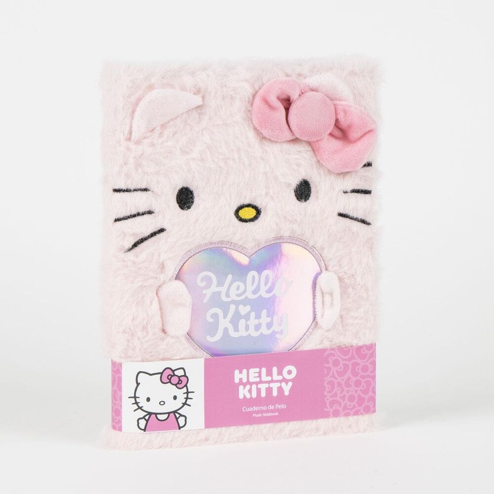 Cuaderno peluche Hello Kitty CERDÁ