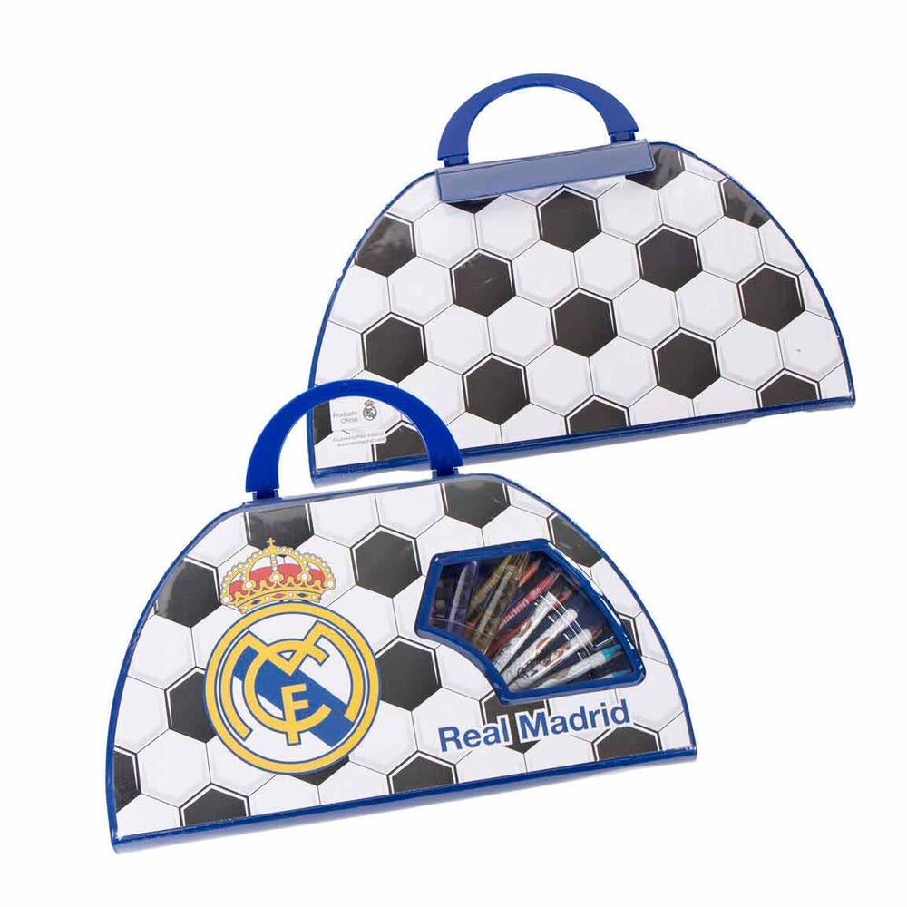 Set papeleria coloreable Real Madrid 50pzs CERDÁ