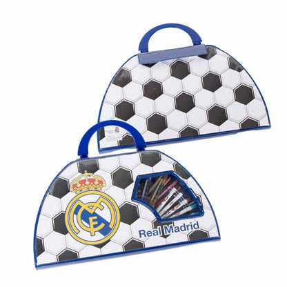 Set papeleria coloreable Real Madrid 50pzs CERDÁ