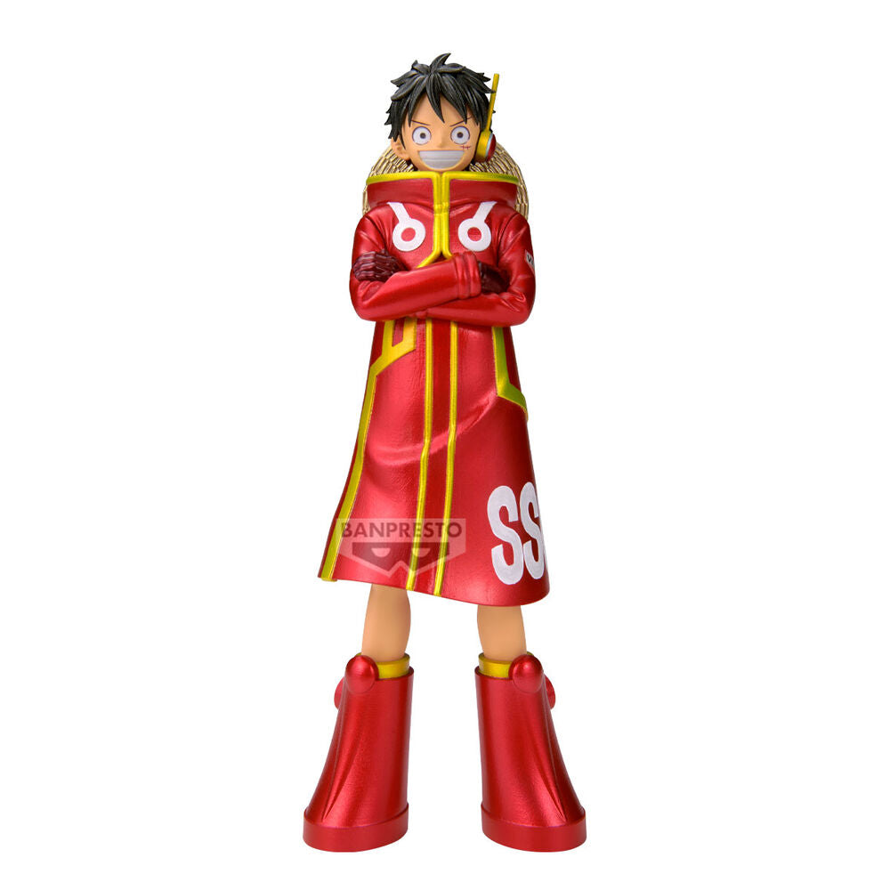 Figura Monkey D. Luffy The Grandline Series One Piece DXF 16cm BANPRESTO