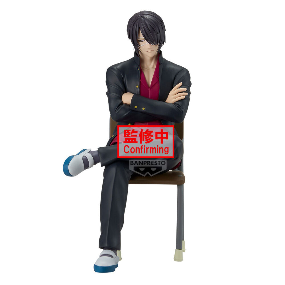 Figura Shinsuke Takasugi Mr.Ginpachi's Zany Class Gintama 15cm BANPRESTO