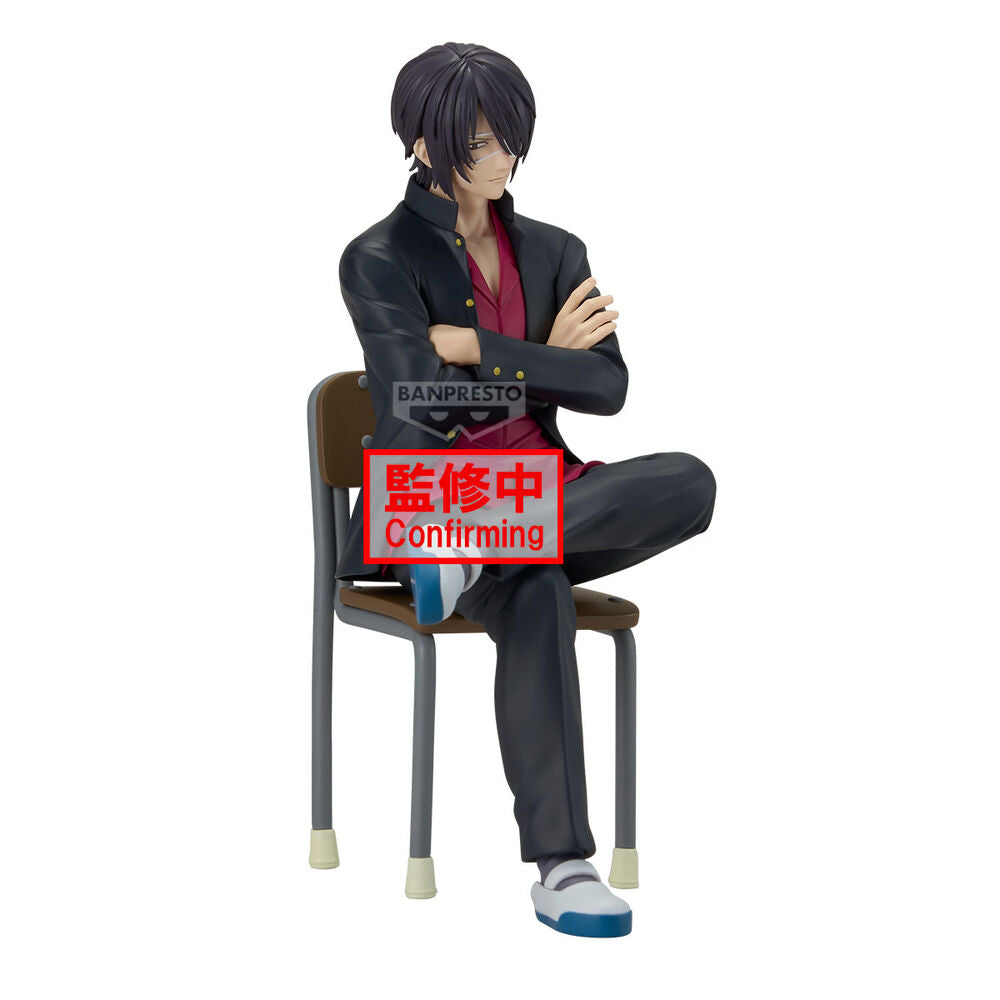 Figura Shinsuke Takasugi Mr.Ginpachi's Zany Class Gintama 15cm BANPRESTO
