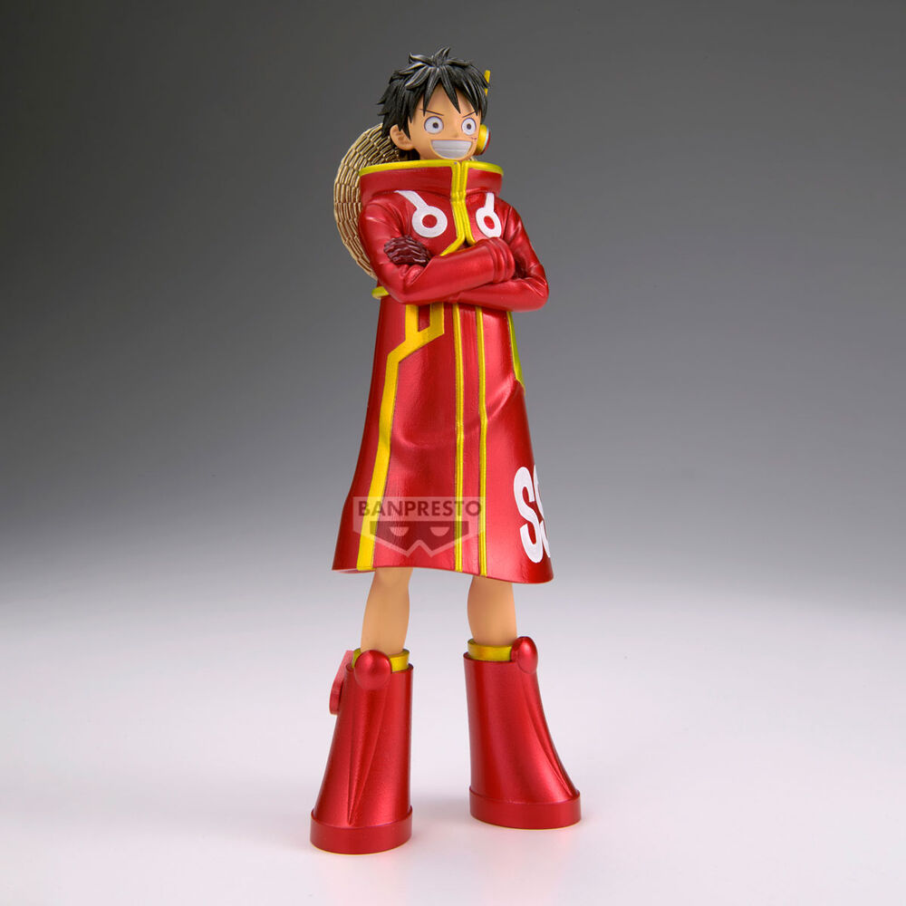 Figura Monkey D. Luffy The Grandline Series One Piece DXF 16cm BANPRESTO