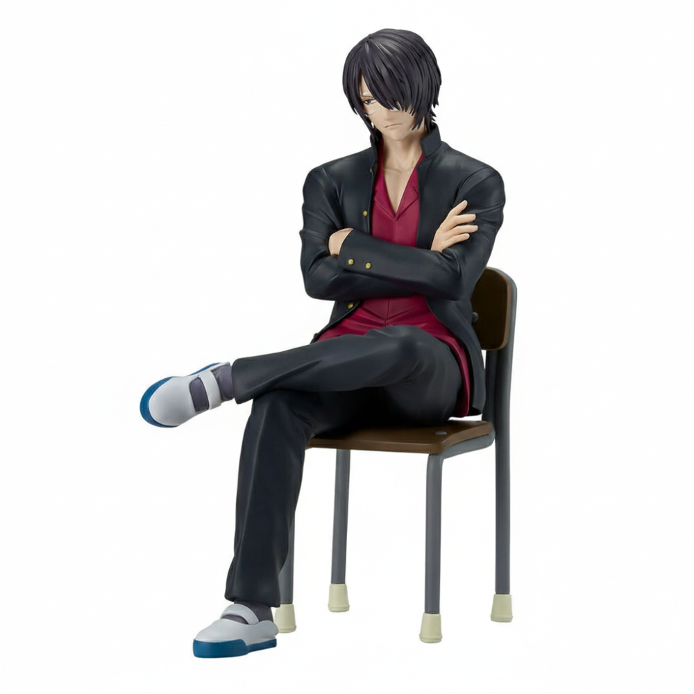 Figura Shinsuke Takasugi Mr.Ginpachi's Zany Class Gintama 15cm BANPRESTO