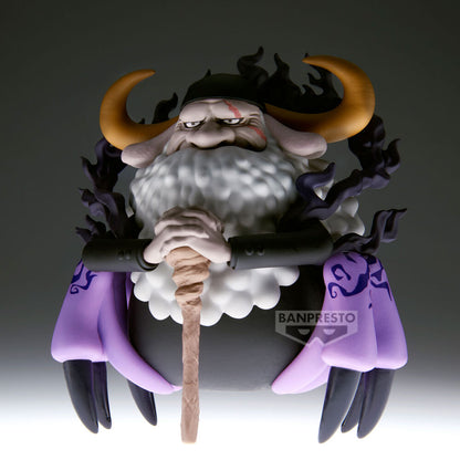 Figura St. Jaygarcia Saturn Mega World Collectable One Piece 13cm BANPRESTO