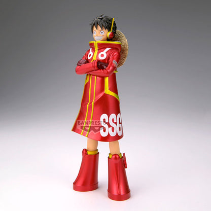 Figura Monkey D. Luffy The Grandline Series One Piece DXF 16cm BANPRESTO