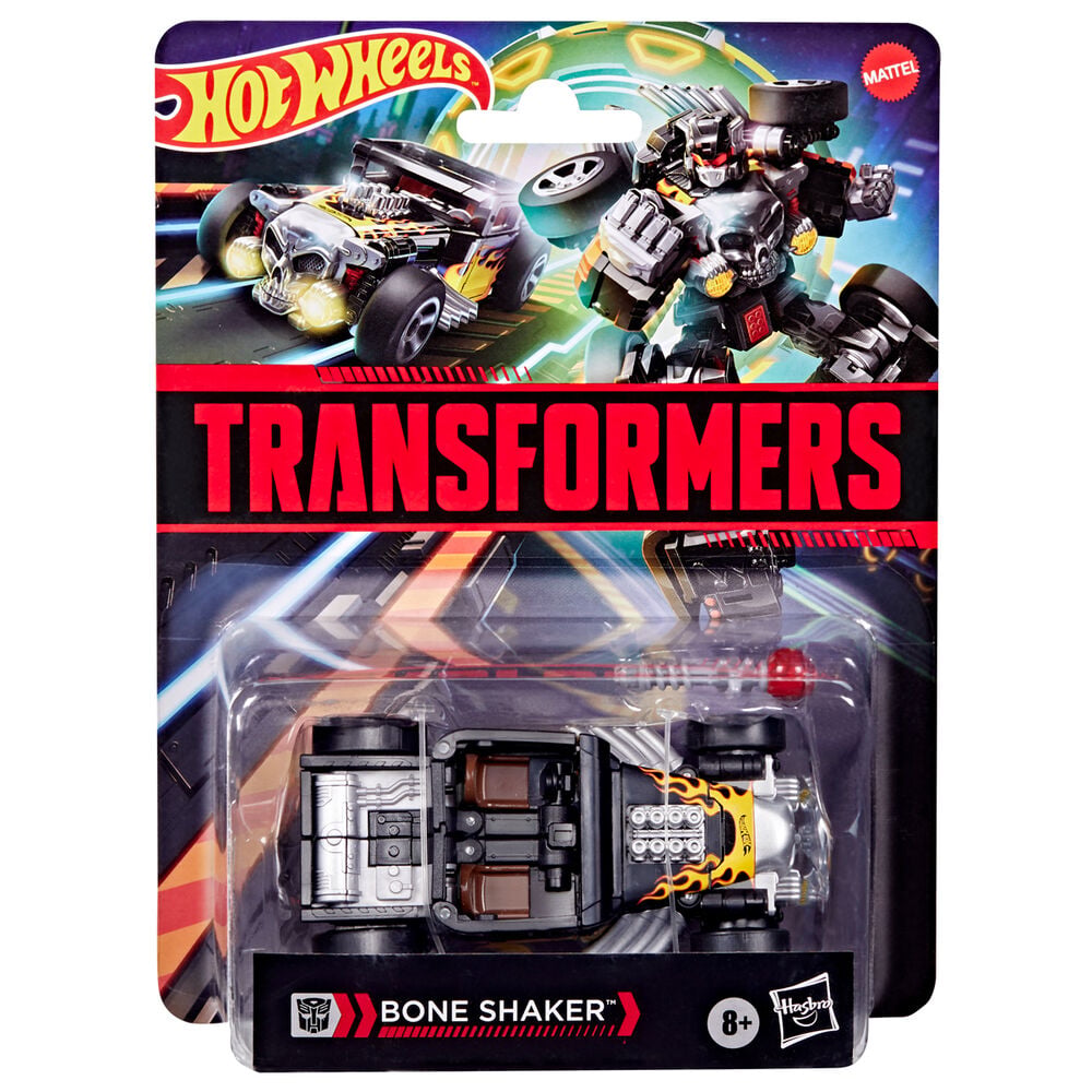 Coche Bone Shaker Transformers Hot Wheels HASBRO