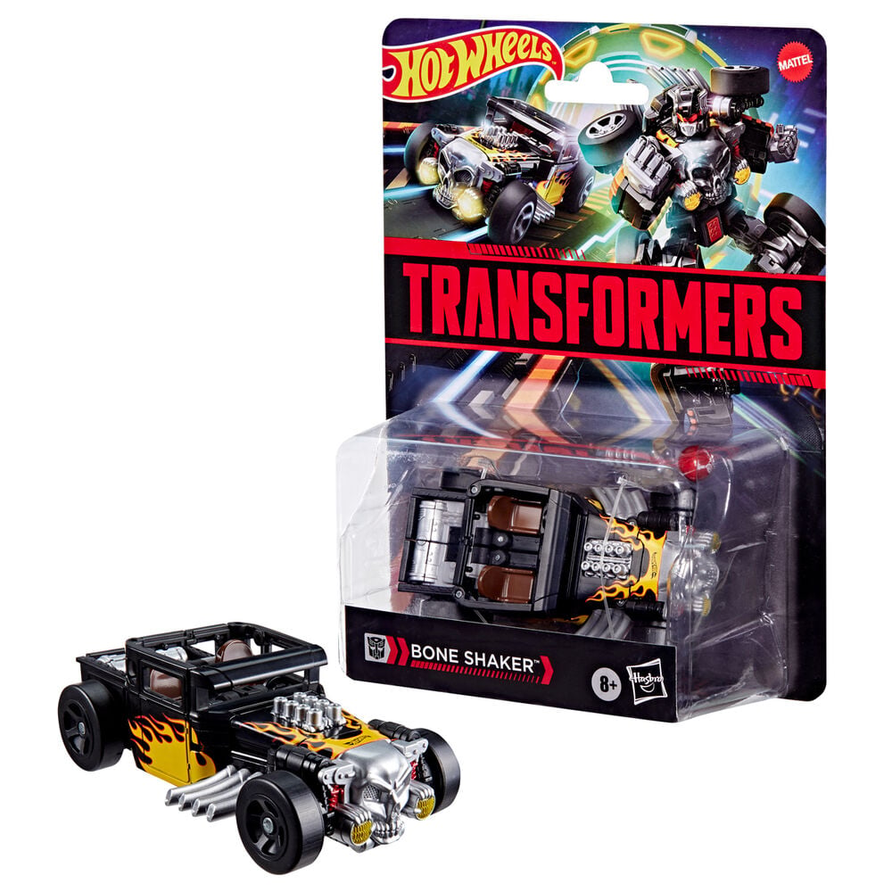 Coche Bone Shaker Transformers Hot Wheels HASBRO