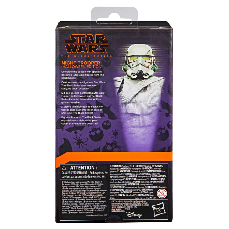 Figura premium Night Trooper Star Wars The Black Series 15cm HASBRO