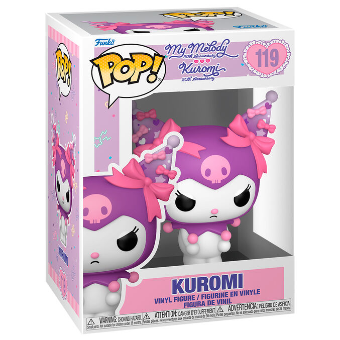 Figura POP Hello Kitty 20th Anniversary Kuromi Grumpy FUNKO
