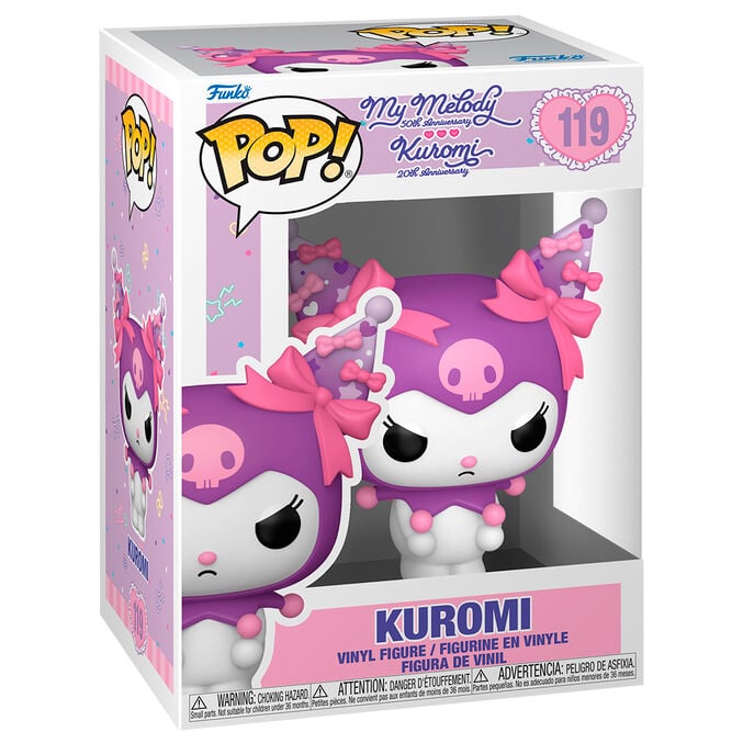 Figura POP Hello Kitty 20th Anniversary Kuromi Grumpy FUNKO