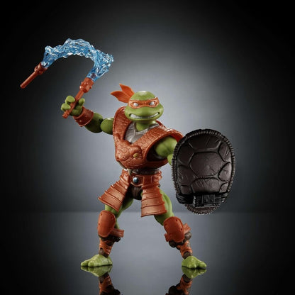 Figura Michelangelo Turtles of Grayskull Masters of the Universe 14cm MATTEL