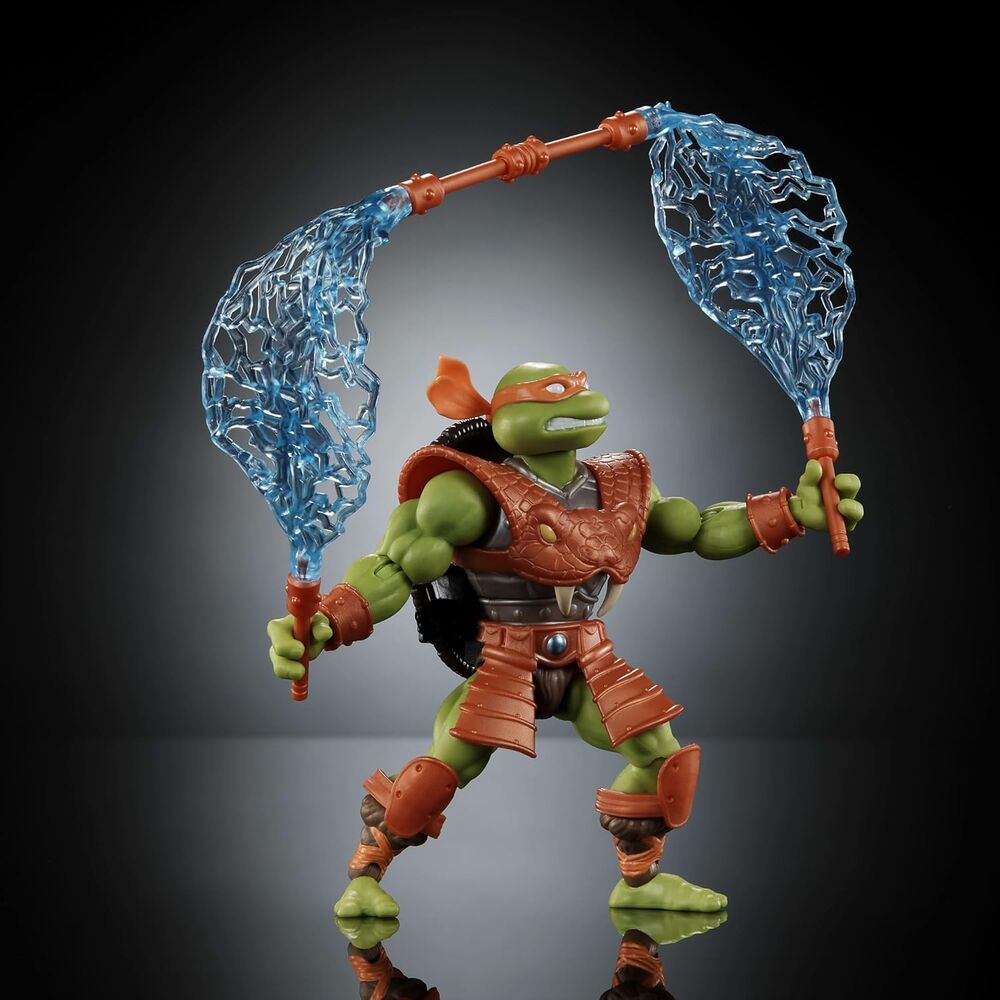 Figura Michelangelo Turtles of Grayskull Masters of the Universe 14cm MATTEL