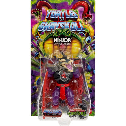 Figura Mutated Ninjor Turtles of Grayskull Masters of the Universe 14cm MATTEL