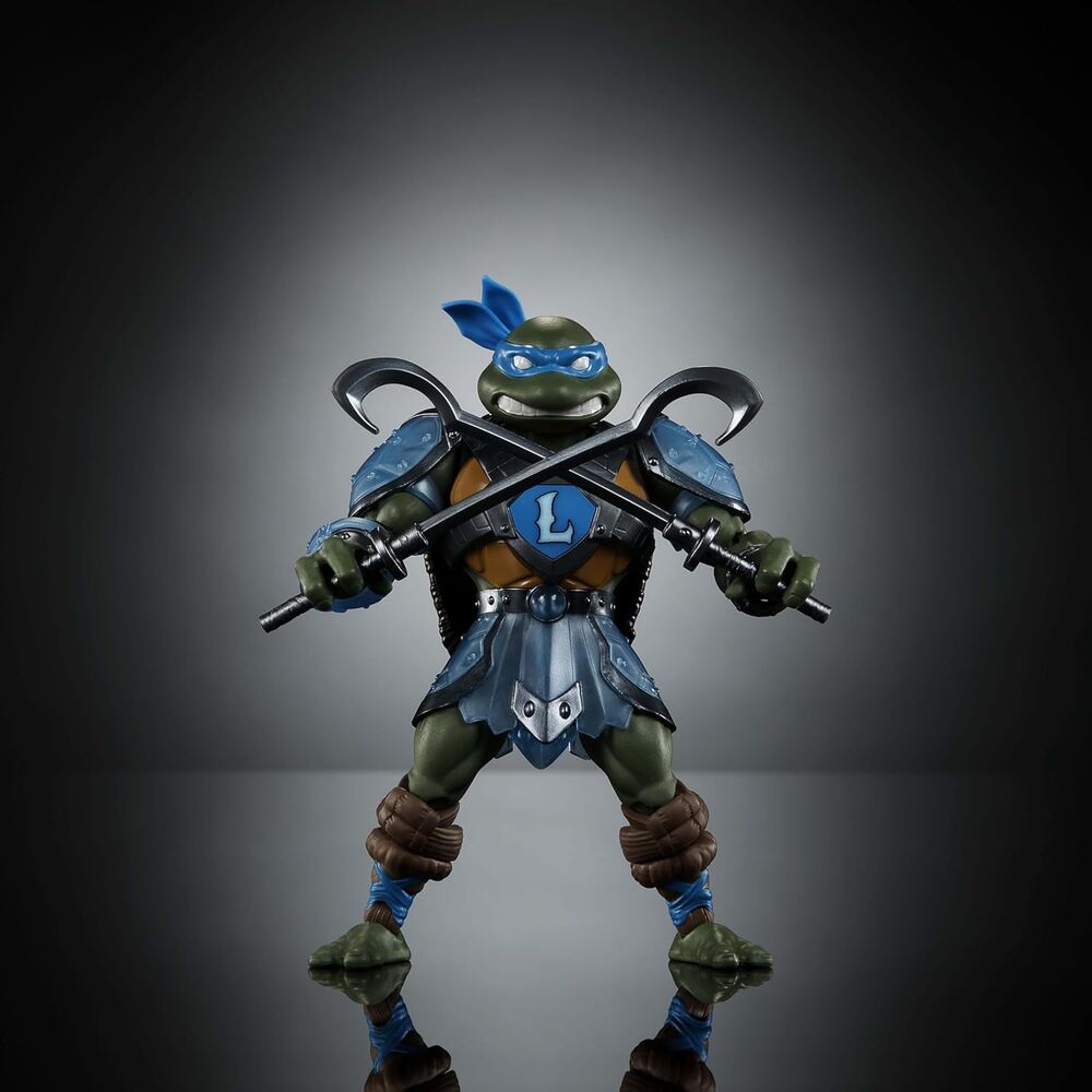 Figura Leonardo Turtles of Grayskull Masters of the Universe 14cm MATTEL