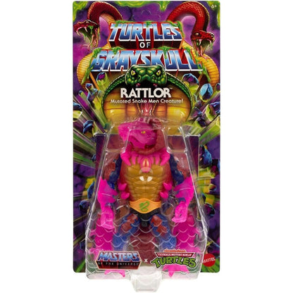 Figura Rattlor Turtles of Grayskull Masters of the Universe 14cm MATTEL