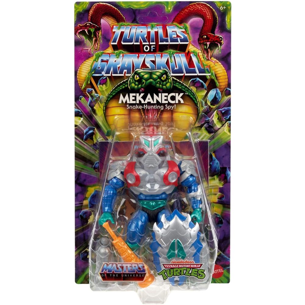 Figura Mekanek Turtles of Grayskull Masters of the Universe 14cm MATTEL