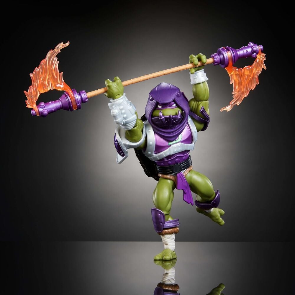 Figura Donatello Turtles of Grayskull Masters of the Universe 14cm MATTEL