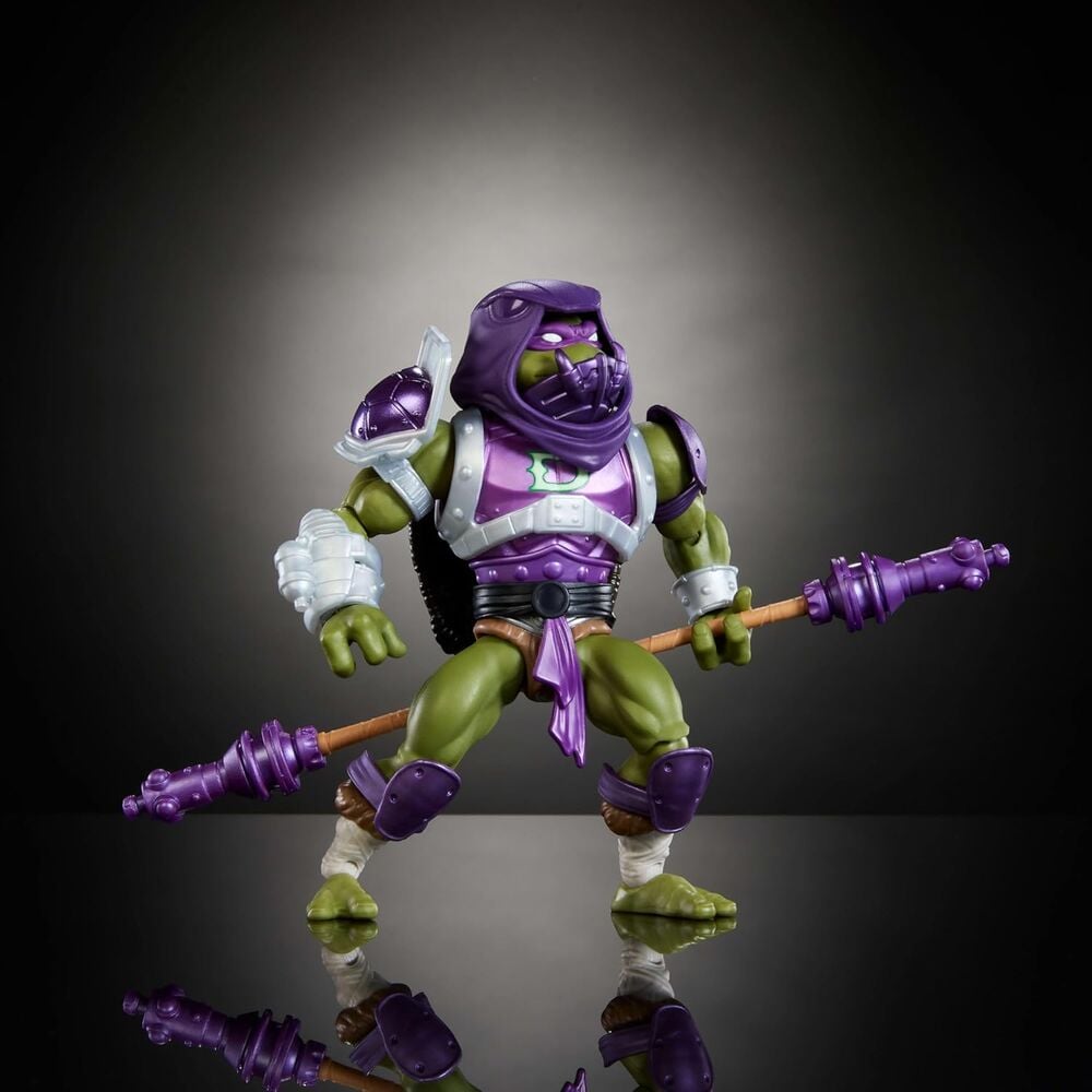 Figura Donatello Turtles of Grayskull Masters of the Universe 14cm MATTEL