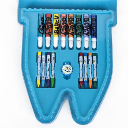 Set papeleria coloreable Bluey CERDÁ